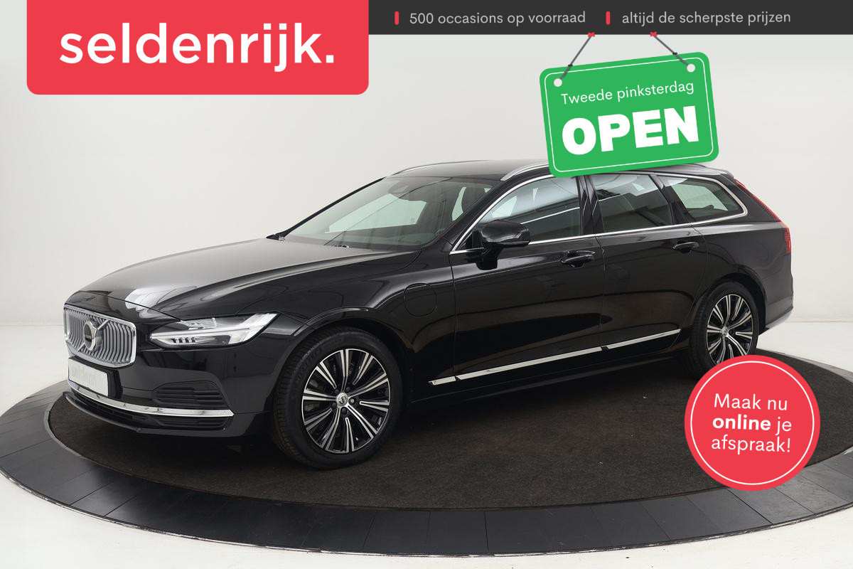 Volvo V90 2.0 T6 Recharge AWD Inscription | Trekhaak | Leder | Stoel & stuurverwarming | Adaptive cruise | Kinderzitjes | Camera | PHEV Volvo V90 2.0 T6 Recharge AWD Inscription | Trekhaak | Leder | Stoel & stuurverwarming | Adaptive cruise | Kinderzitjes | Camera | PHEV