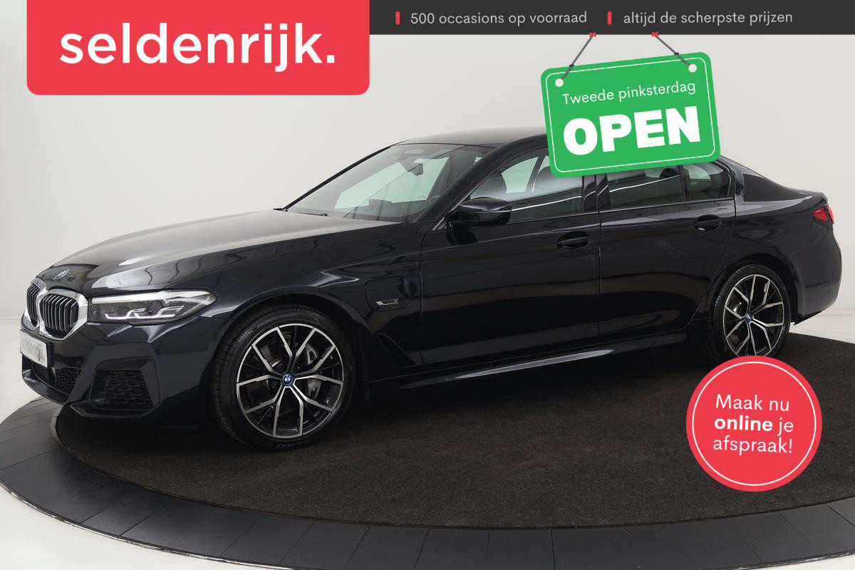 BMW 5 Serie 545e xDrive M Sport | Trekhaak | Adaptive cruise | Stoel & stuurverwarming | Alcantara | Camera | Carplay | Sfeerverlichting | 19'' | Full LED | Park Assist BMW 5 Serie 545e xDrive M Sport | Trekhaak | Adaptive cruise | Stoel & stuurverwarming | Alcantara | Camera | Carplay | Sfeerverlichting | 19'' | Full LED | Park Assist