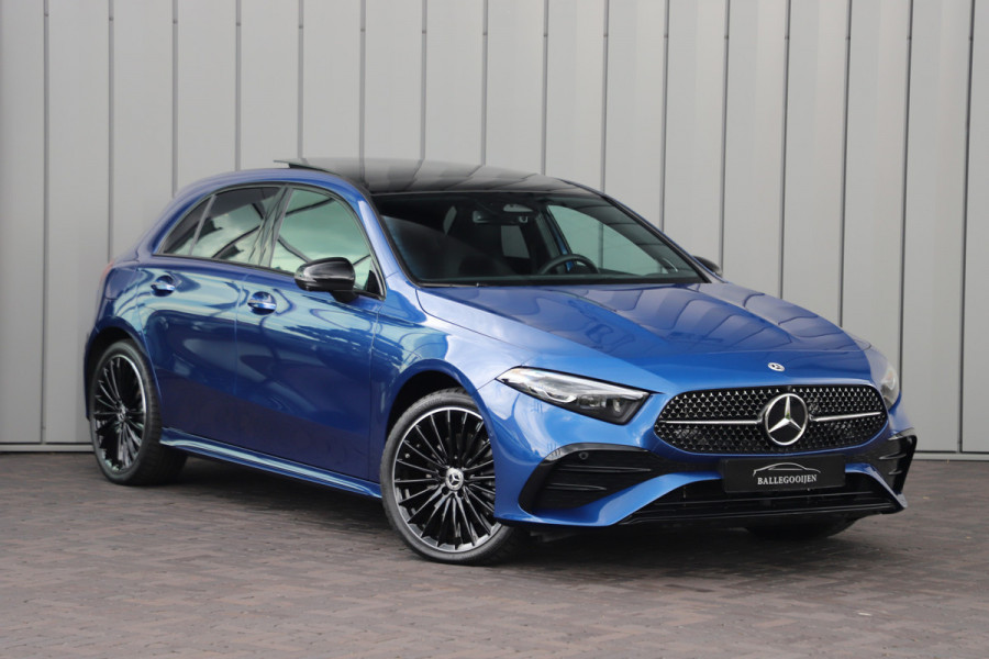Mercedes-Benz A-Klasse 250e AMG Aut8 | 218PK | Pano | Head-up | Burmester | Memory | Sfeerverlichting | Multibeam | ACC | Stuurwielverwarming | Trekhaa Mercedes-Benz A-Klasse 250e AMG Aut8 | 218PK | Pano | Head-up | Burmester | Memory | Sfeerverlichting | Multibeam | ACC | Stuurwielverwarming | Trekhaa