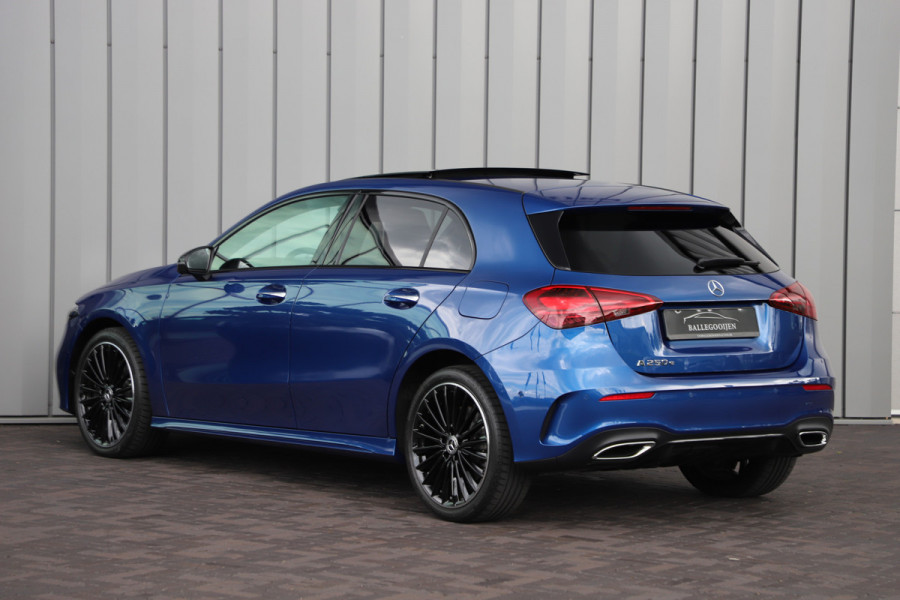 Mercedes-Benz A-Klasse 250e AMG Aut8 | 218PK | Pano | Head-up | Burmester | Memory | Sfeerverlichting | Multibeam | ACC | Stuurwielverwarming | Trekhaa Mercedes-Benz A-Klasse 250e AMG Aut8 | 218PK | Pano | Head-up | Burmester | Memory | Sfeerverlichting | Multibeam | ACC | Stuurwielverwarming | Trekhaa