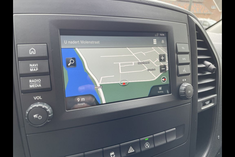 Mercedes-Benz Vito 114 CDI E6 Automaat Lang BPM Vrij! Lease €398 p/m, Airco, Navi+Camera, PDC V+A, 18 inch LMV, 2 schuifdeuren, Onderhoudshistorie aanwezig
