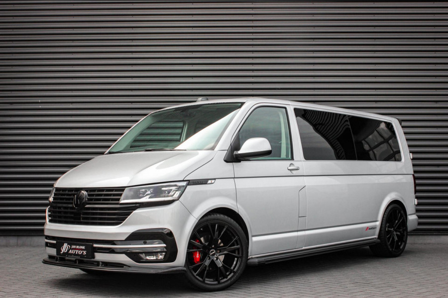 Volkswagen Transporter 2.0 TDI L2H1 BULLI DUBBEL CABINE 150PK DSG 2020 / ACTIVE DISPLAY / LEDEREN BEKLEDING / APPLE CARPLAY / PDC