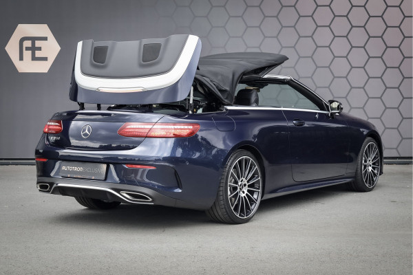 Mercedes-Benz E-Klasse Cabriolet 350 AMG Premium Plus | DISTRONIC | VOL LEDER | BURMESTER SURROUND | MULTIBEAM LED | BSM | DRAADLOOS LADEN | SFEERVERLI