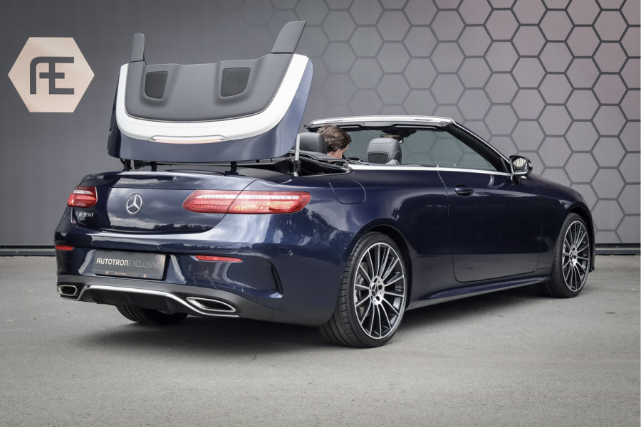 Mercedes-Benz E-Klasse Cabriolet 350 AMG Premium Plus | DISTRONIC | VOL LEDER | BURMESTER SURROUND | MULTIBEAM LED | BSM | DRAADLOOS LADEN | SFEERVERLI