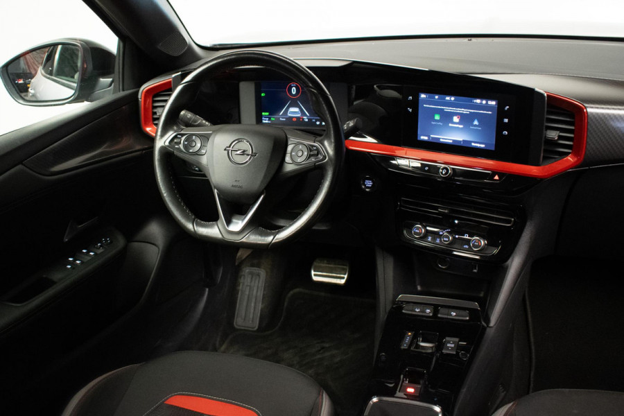 Opel Mokka-e GS Line 50-kWh 11kw bl. Sport (APPLE CARPLAY, NAVI,CAMERA,360 VIEW,CRUISE,CLIMATE,SPORTSTOELEN,LM VELGEN,NETTE STAAT)