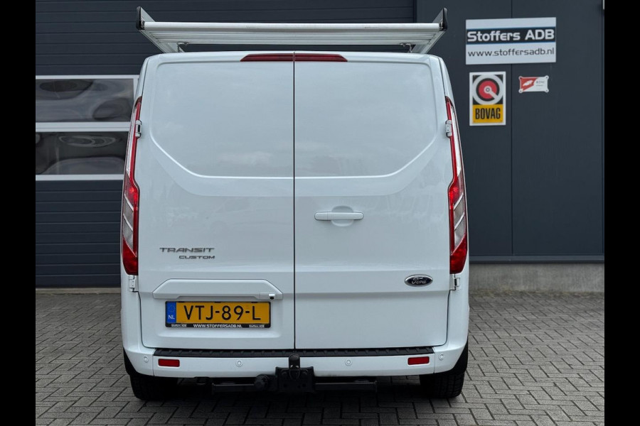 Ford Transit Custom 2.0 TDCI 130pk L2H1 Limited DC 5P | Navi | Camera | Leder | Trekhaak | Raptor Grill | CarPlay | Dubbel Cabine