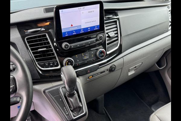 Ford Transit Custom 2.0 TDCI 130pk L2H1 Limited DC 5P | Navi | Camera | Leder | Trekhaak | Raptor Grill | CarPlay | Dubbel Cabine