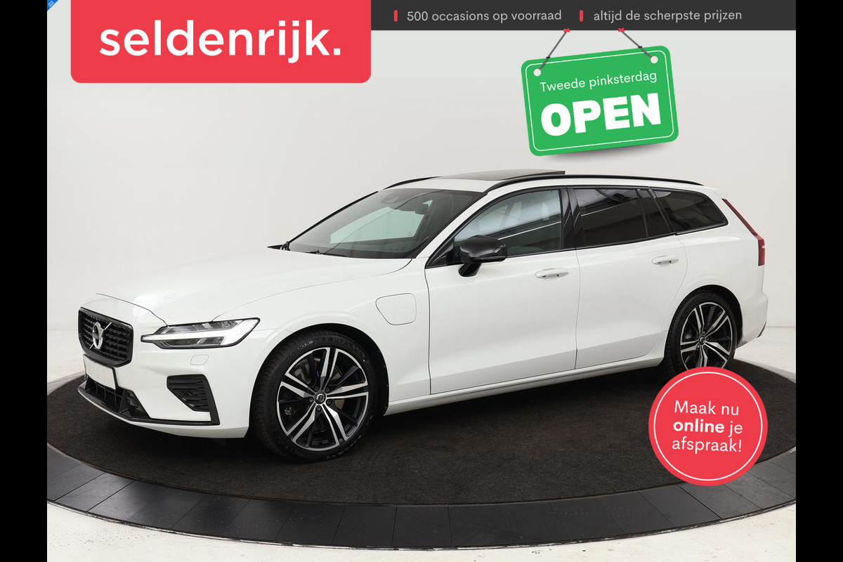 Volvo V60 2.0 T6 Recharge AWD R Design | Panoramadak | Trekhaak | Stoel & stuurverwarming | Carplay | Navigatie | Full LED Volvo V60 2.0 T6 Recharge AWD R Design | Panoramadak | Trekhaak | Stoel & stuurverwarming | Carplay | Navigatie | Full LED