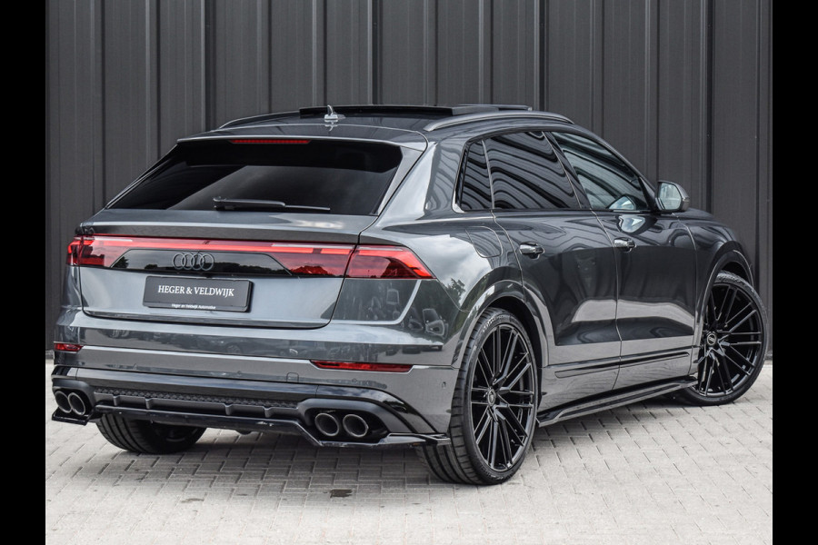 Audi Q8 55TFSI e QUATTRO PRO LINE S COMPETITION | FULLSTYLING | S-SEATS | 24INCH | PANORAMADAK | 4 WIEL BESTURING | B&O SOUND | HEAD-UP