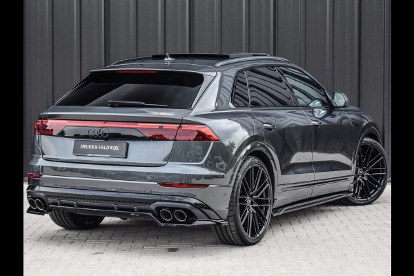 Audi Q8 55TFSI e QUATTRO PRO LINE S COMPETITION | FULLSTYLING | S-SEATS | 24INCH | PANORAMADAK | 4 WIEL BESTURING | B&O SOUND | HEAD-UP