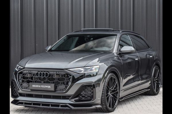 Audi Q8 55TFSI e QUATTRO PRO LINE S COMPETITION | FULLSTYLING | S-SEATS | 24INCH | PANORAMADAK | 4 WIEL BESTURING | B&O SOUND | HEAD-UP