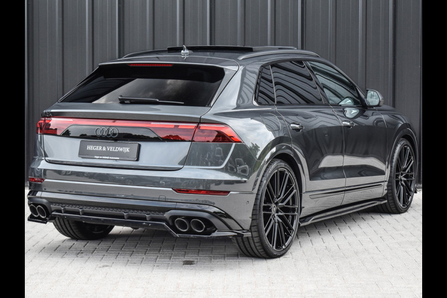 Audi Q8 55TFSI e QUATTRO PRO LINE S COMPETITION | FULLSTYLING | S-SEATS | 24INCH | PANORAMADAK | 4 WIEL BESTURING | B&O SOUND | HEAD-UP