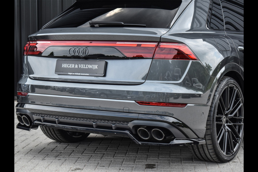 Audi Q8 55TFSI e QUATTRO PRO LINE S COMPETITION | FULLSTYLING | S-SEATS | 24INCH | PANORAMADAK | 4 WIEL BESTURING | B&O SOUND | HEAD-UP
