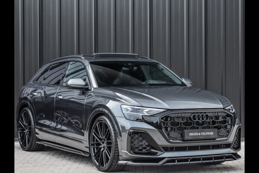Audi Q8 55TFSI e QUATTRO PRO LINE S COMPETITION | FULLSTYLING | S-SEATS | 24INCH | PANORAMADAK | 4 WIEL BESTURING | B&O SOUND | HEAD-UP