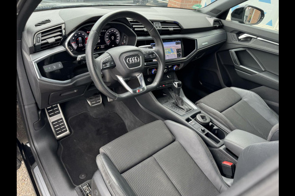 Audi Q3 35 TFSI 150pk 2 x S Line S-Tronic Dynamic Light LED Keyless Sfeerverlichting CarPlay Leder Stlvw