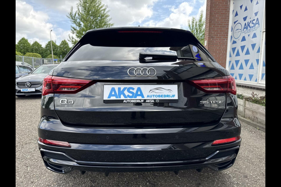 Audi Q3 35 TFSI 150pk 2 x S Line S-Tronic Dynamic Light LED Keyless Sfeerverlichting CarPlay Leder Stlvw