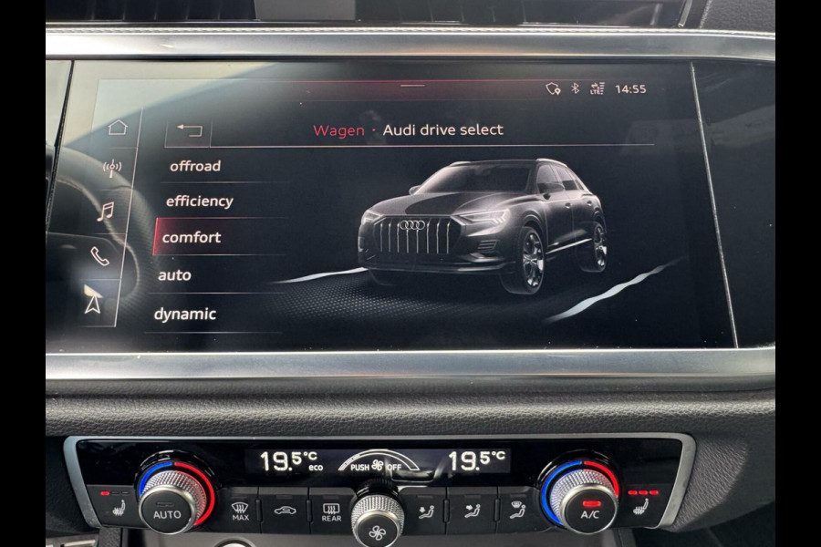 Audi Q3 35 TFSI 150pk 2 x S Line S-Tronic Dynamic Light LED Keyless Sfeerverlichting CarPlay Leder Stlvw