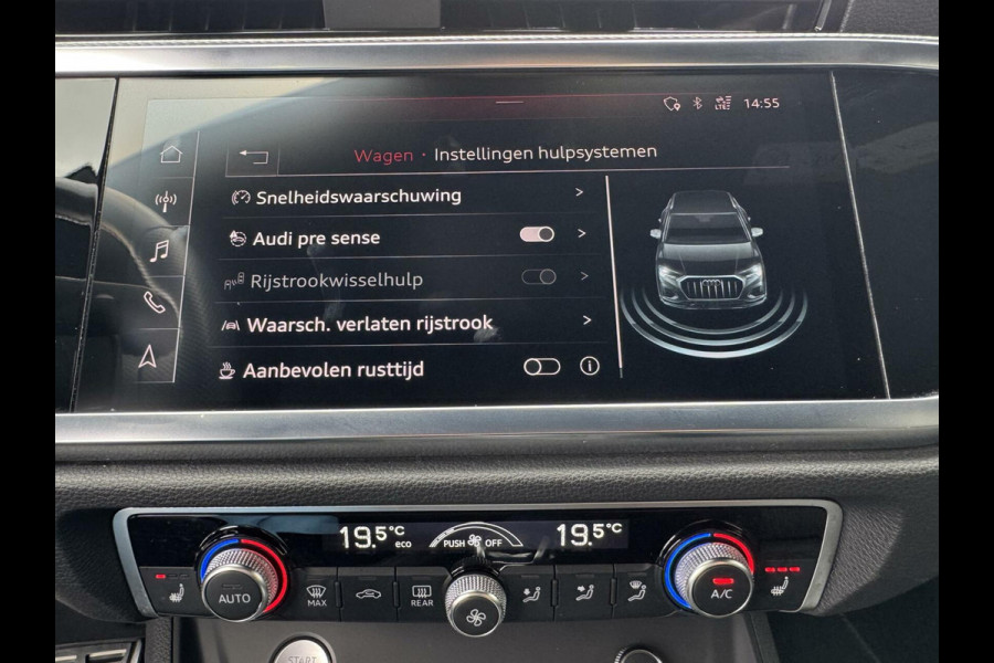 Audi Q3 35 TFSI 150pk 2 x S Line S-Tronic Dynamic Light LED Keyless Sfeerverlichting CarPlay Leder Stlvw