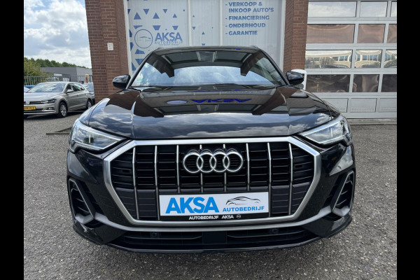 Audi Q3 35 TFSI 150pk 2 x S Line S-Tronic Dynamic Light LED Keyless Sfeerverlichting CarPlay Leder Stlvw