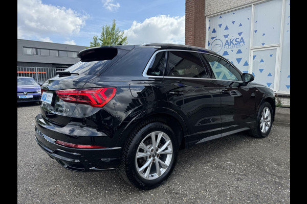 Audi Q3 35 TFSI 150pk 2 x S Line S-Tronic Dynamic Light LED Keyless Sfeerverlichting CarPlay Leder Stlvw