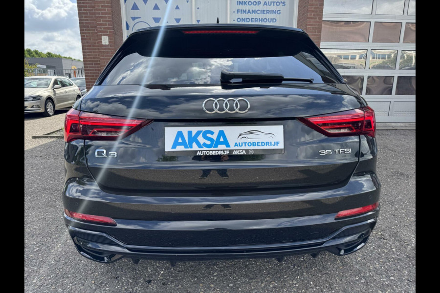 Audi Q3 35 TFSI 150pk 2 x S Line S-Tronic Dynamic Light LED Keyless Sfeerverlichting CarPlay Leder Stlvw