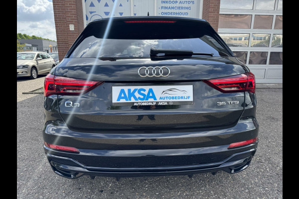 Audi Q3 35 TFSI 150pk 2 x S Line S-Tronic Dynamic Light LED Keyless Sfeerverlichting CarPlay Leder Stlvw