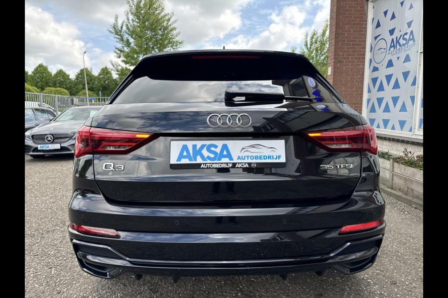 Audi Q3 35 TFSI 150pk 2 x S Line S-Tronic Dynamic Light LED Keyless Sfeerverlichting CarPlay Leder Stlvw