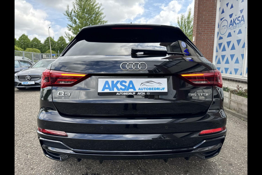 Audi Q3 35 TFSI 150pk 2 x S Line S-Tronic Dynamic Light LED Keyless Sfeerverlichting CarPlay Leder Stlvw