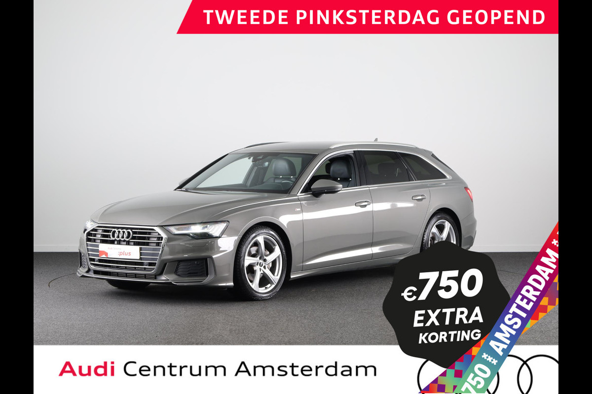 Audi A6 Avant 40 TFSI S edition 204 pk S-tronic | Verlengde garantie | Navigatie | Parkeersensoren | Achteruitrijcamera | Stoelverwarming | Matrix LED Koplampen | S-line | Audi A6 Avant 40 TFSI S edition 204 pk S-tronic | Verlengde garantie | Navigatie | Parkeersensoren | Achteruitrijcamera | Stoelverwarming | Matrix LED Koplampen | S-line |