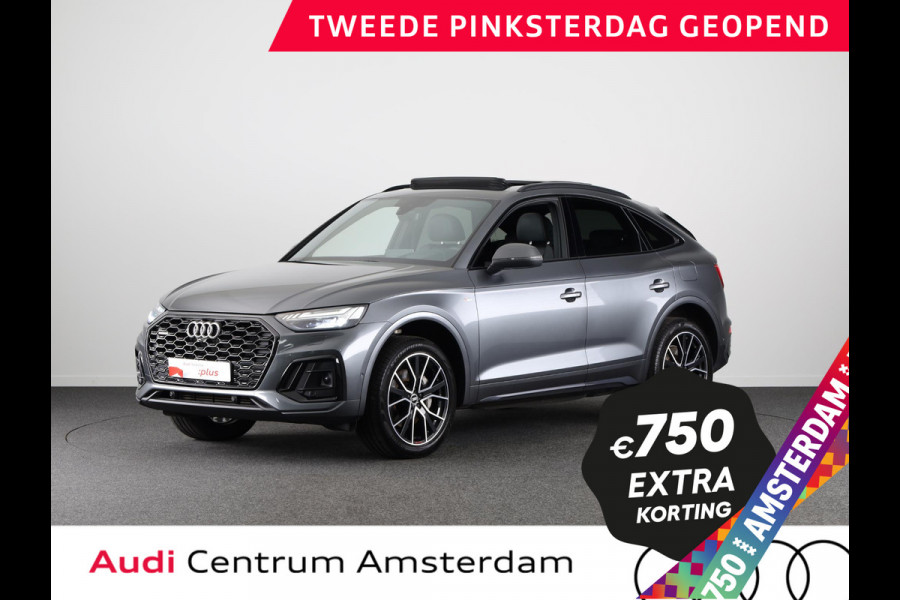Audi Q5 Sportback 55 TFSI e S edition 367 pk S-tronic | Navigatie | Panoramadak | Parkeersensoren (Park assist) | Rondomzicht camera | Elktr. Voorstoelen | Stoelverwarming |