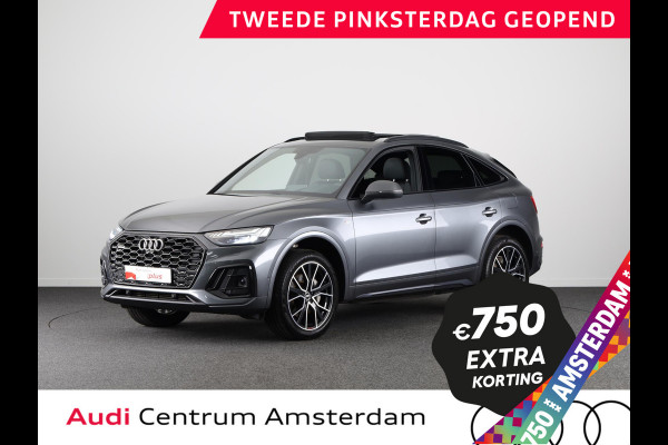 Audi Q5 Sportback 55 TFSI e S edition 367 pk S-tronic | Navigatie | Panoramadak | Parkeersensoren (Park assist) | Rondomzicht camera | Elktr. Voorstoelen | Stoelverwarming |