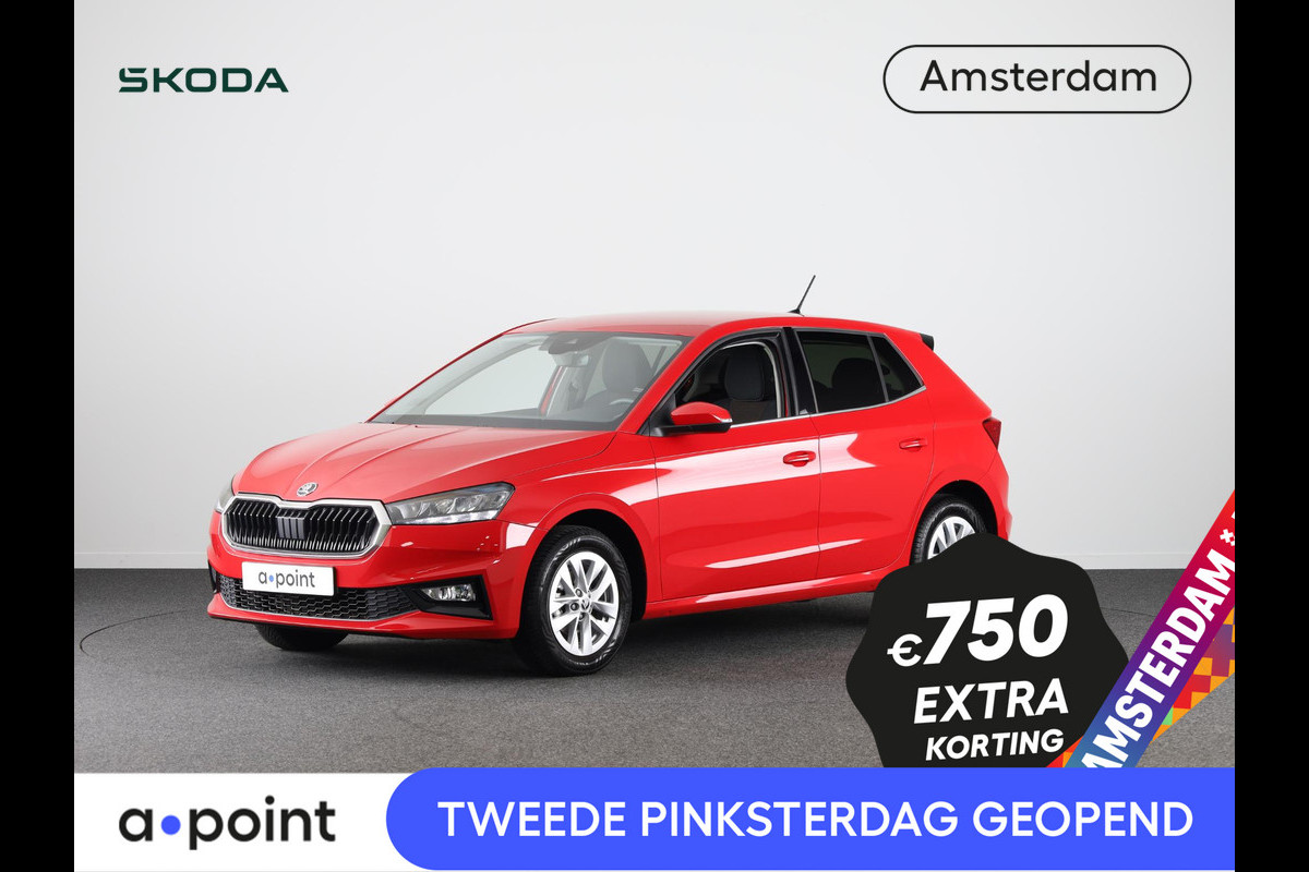 Škoda Fabia 1.0 TSI Business Edition 95 pk | Verlengde garantie | Navigatie via App | Autom. airco | Parkeersensoren achter | Stoelverwarming | LED koplampen | Škoda Fabia 1.0 TSI Business Edition 95 pk | Verlengde garantie | Navigatie via App | Autom. airco | Parkeersensoren achter | Stoelverwarming | LED koplampen |