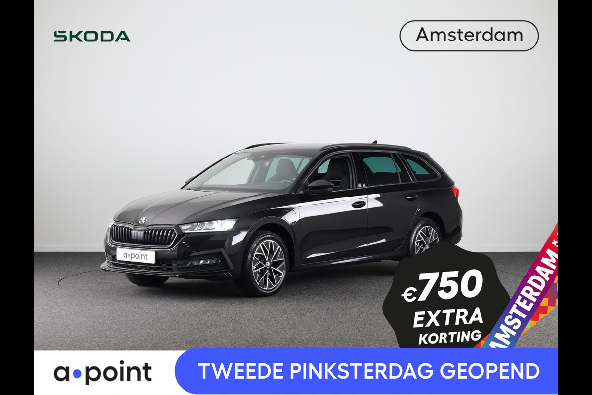 Škoda Octavia Combi 1.4 TSI PHEV Sportline Business 204 pk Automaat (DSG) | Verlengde garantie | Navigatie | Parkeersensoren achter | LED koplampen | Stoelverwarming | Škoda Octavia Combi 1.4 TSI PHEV Sportline Business 204 pk Automaat (DSG) | Verlengde garantie | Navigatie | Parkeersensoren achter | LED koplampen | Stoelverwarming |