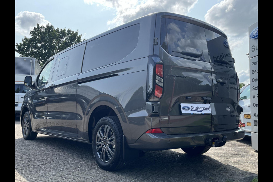Ford Transit Custom 340 2.5 PHEV L2H1 Limited | SCI | Voorraad | Kombi 9-persoons | Incl. BTW en BPM |  Dubbele schuifdeur | 17 inch lichtmetalen velgen | Trekhaak | Navigatie | Garantie 5 jaar of 200.000 km | Camera