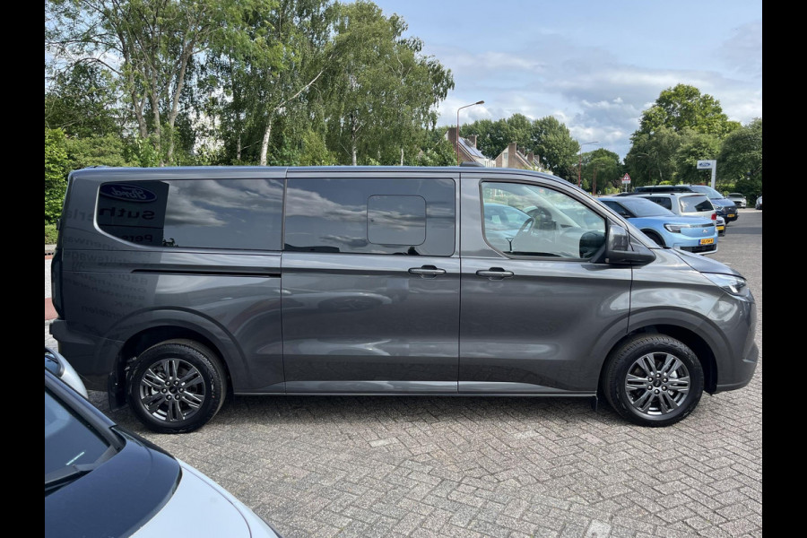 Ford Transit Custom 340 2.5 PHEV L2H1 Limited | SCI | Voorraad | Kombi 9-persoons | Incl. BTW en BPM |  Dubbele schuifdeur | 17 inch lichtmetalen velgen | Trekhaak | Navigatie | Garantie 5 jaar of 200.000 km | Camera
