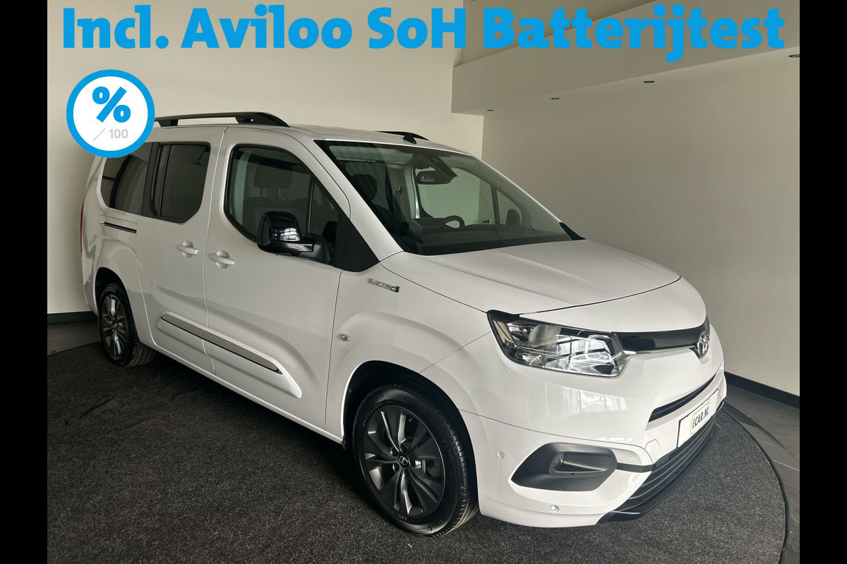 Toyota PROACE CITY Verso Electric | Family L2 50 kWh | Navigatie | Airco | Fabrieksgarantie | Soh (batterijcheck) 100 % Toyota PROACE CITY Verso Electric | Family L2 50 kWh | Navigatie | Airco | Fabrieksgarantie | Soh (batterijcheck) 100 %