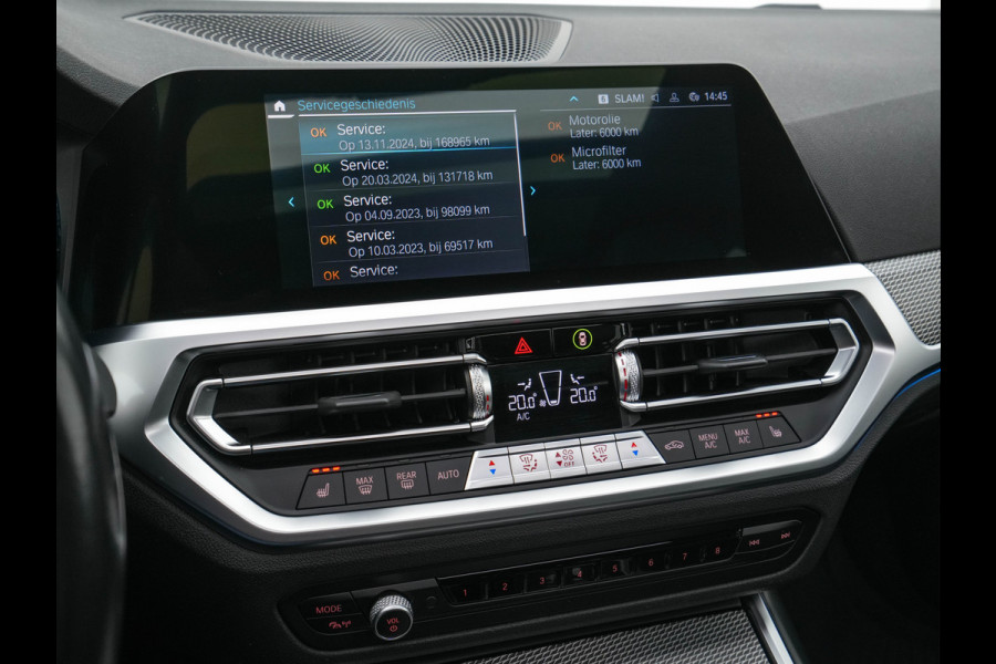 BMW 3 Serie Touring 330e Business Edition Plus M-Sportpack (INCL-BTW) *PANO | VERNASCA-FULL-LEATHER | HEAD-UP | FULL-LED | DIGI-COCKPIT | NAVI-FULLMAP | HEATED-SPORTSEATS | HIFI-SOUND | CAMERA | AMBIENT-LIGHT | TOWBAR | 19''ALU*