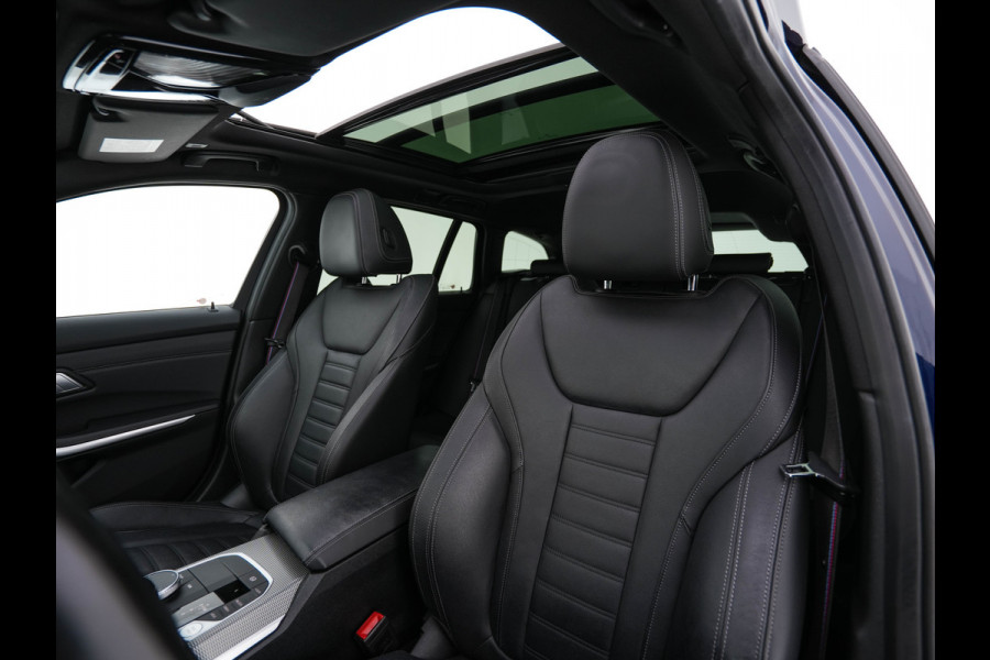 BMW 3 Serie Touring 330e Business Edition Plus M-Sportpack (INCL-BTW) *PANO | VERNASCA-FULL-LEATHER | HEAD-UP | FULL-LED | DIGI-COCKPIT | NAVI-FULLMAP | HEATED-SPORTSEATS | HIFI-SOUND | CAMERA | AMBIENT-LIGHT | TOWBAR | 19''ALU*