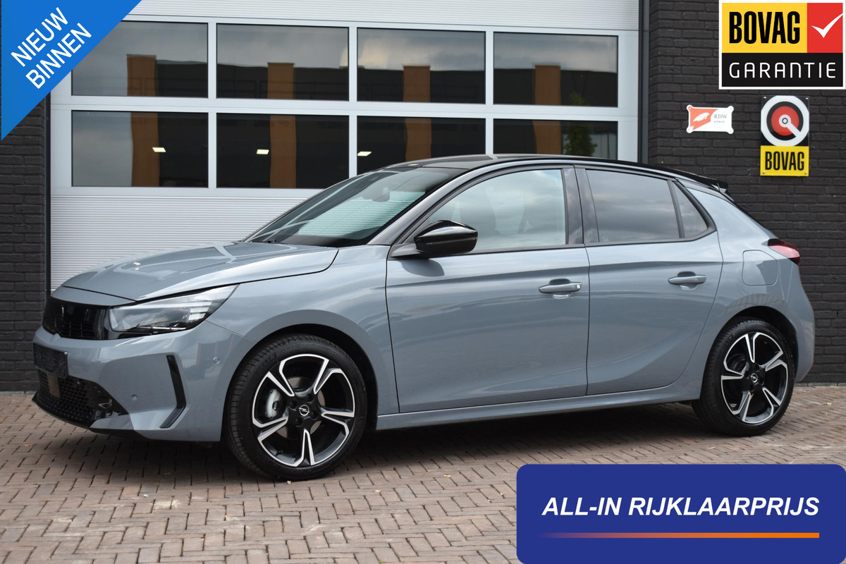 Opel Corsa 1.2 GS | Panodak | LED | 17 Inch | Carplay | Incl. garantie Opel Corsa 1.2 GS | Panodak | LED | 17 Inch | Carplay | Incl. garantie