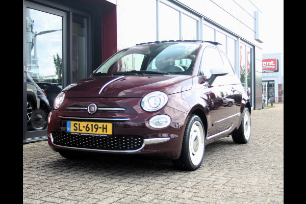Fiat 500 1.2 Lounge 4 cilinder | Xenon | Leren bekleding | Elec.schuif\kanteldak