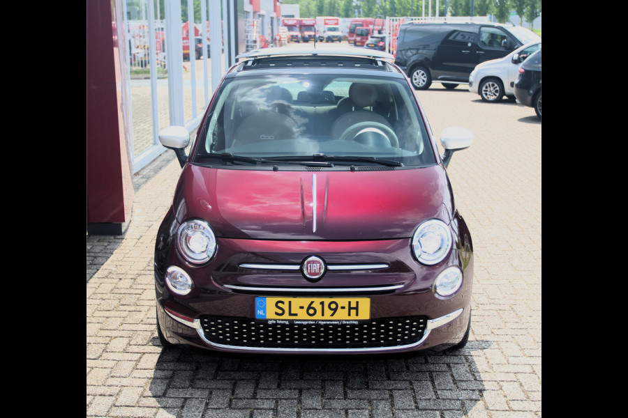 Fiat 500 1.2 Lounge 4 cilinder | Xenon | Leren bekleding | Elec.schuif\kanteldak