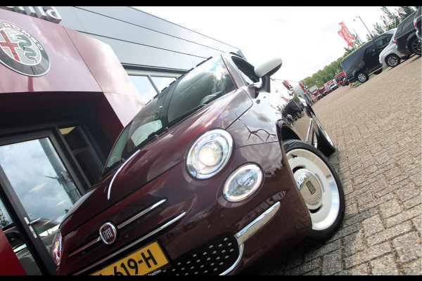 Fiat 500 1.2 Lounge 4 cilinder | Xenon | Leren bekleding | Elec.schuif\kanteldak