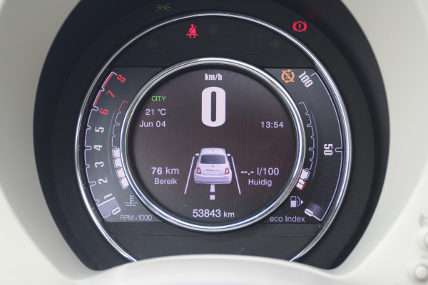 Fiat 500 1.2 Lounge 4 cilinder | Xenon | Leren bekleding | Elec.schuif\kanteldak