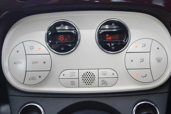 Fiat 500 1.2 Lounge 4 cilinder | Xenon | Leren bekleding | Elec.schuif\kanteldak