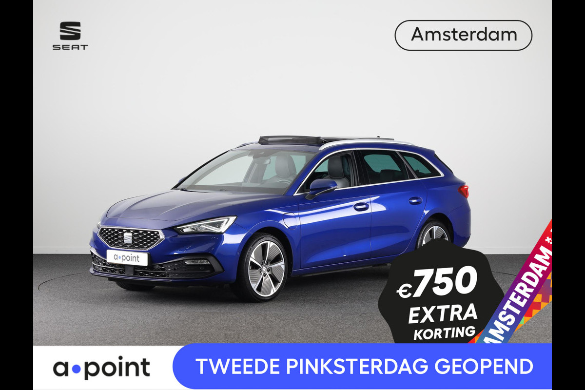 Seat Leon Sportstourer 1.4 TSI eHybrid Xcellence 204pk | Panoramadak | Trekhaak | Adaptieve cruise controle | Parkeersensoren Seat Leon Sportstourer 1.4 TSI eHybrid Xcellence 204pk | Panoramadak | Trekhaak | Adaptieve cruise controle | Parkeersensoren