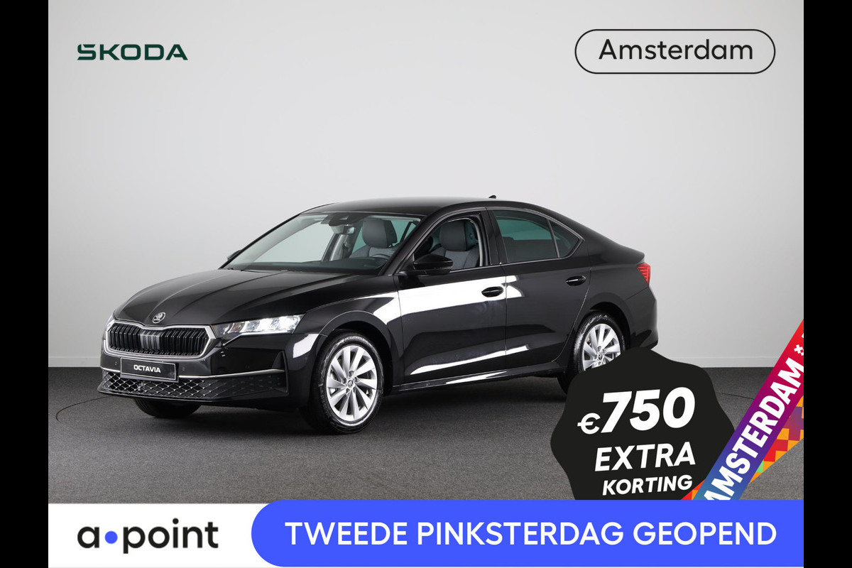 Škoda Octavia Business Edition 1.5 TSI M-HEV 115pk DSG | Parkeercamera | 17 inch Lichtmetalen velgen | Verwarmbare voorstoelen | 13 inch display | Adaptieve Cruise Control Škoda Octavia Business Edition 1.5 TSI M-HEV 115pk DSG | Parkeercamera | 17 inch Lichtmetalen velgen | Verwarmbare voorstoelen | 13 inch display | Adaptieve Cruise Control