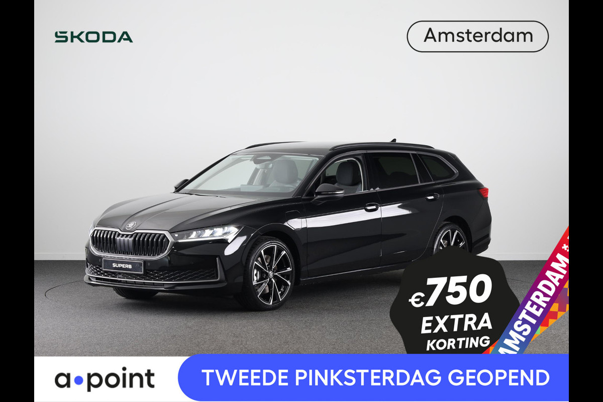 Škoda Superb Combi Business Edition 1.5 TSI PHEV 204pk | 19 inch | Elek. + massagestoelen | Stoelverwarming | Adaptive Cruise | Blind Spot | Navigatie | Camera | Škoda Superb Combi Business Edition 1.5 TSI PHEV 204pk | 19 inch | Elek. + massagestoelen | Stoelverwarming | Adaptive Cruise | Blind Spot | Navigatie | Camera |