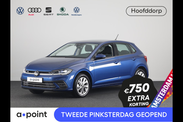 Volkswagen Polo 1.0 TSI Style 95 pk | Navigatie | LM-velgen|Parkeersensoren | Digital display| Trekhaak