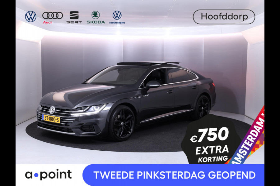 Volkswagen Arteon 1.5 TSI Business R 150pk AUT| Pano-dak| verwarmde voorruit| leer-alcantara| 19'LM-velgen