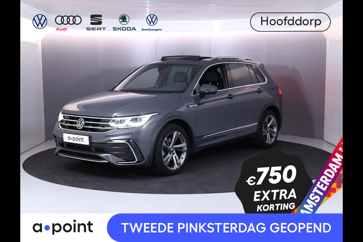 Volkswagen Tiguan 1.5 TSI R-Line Business+ 150pk |Panoramadak | Elekt. trekhaak | Leer| Camera| Adaptieve cruise control | Volkswagen Tiguan 1.5 TSI R-Line Business+ 150pk |Panoramadak | Elekt. trekhaak | Leer| Camera| Adaptieve cruise control |